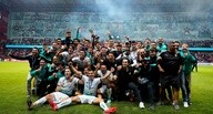Players celebrating