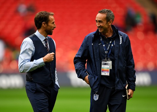 Gareth Southgate and Dave Reddin