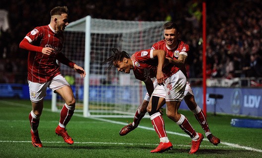 Bristol City celebrates