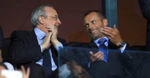 Florentino Pérez and Ceferin