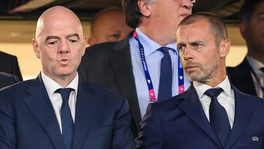 Ceferin and Infantino