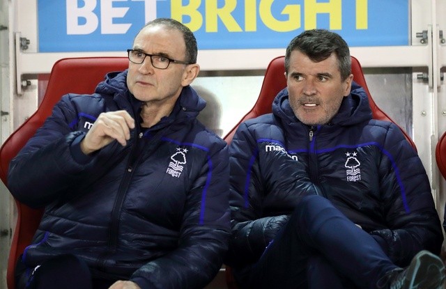 Martin O'Neill and Roy Keane