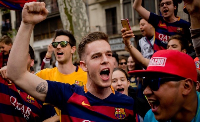 FC Barcelona fans