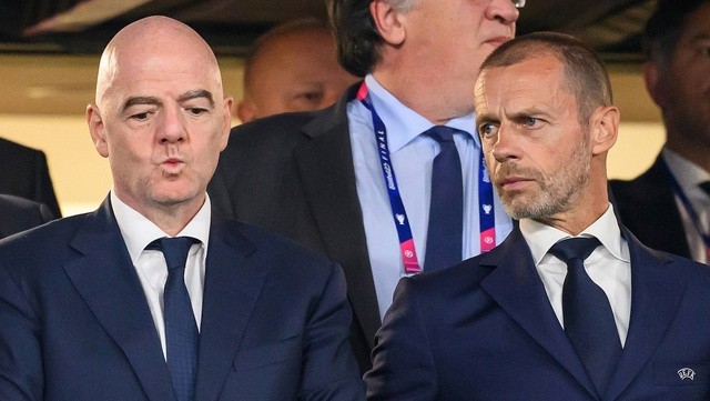 Ceferin and Infantino